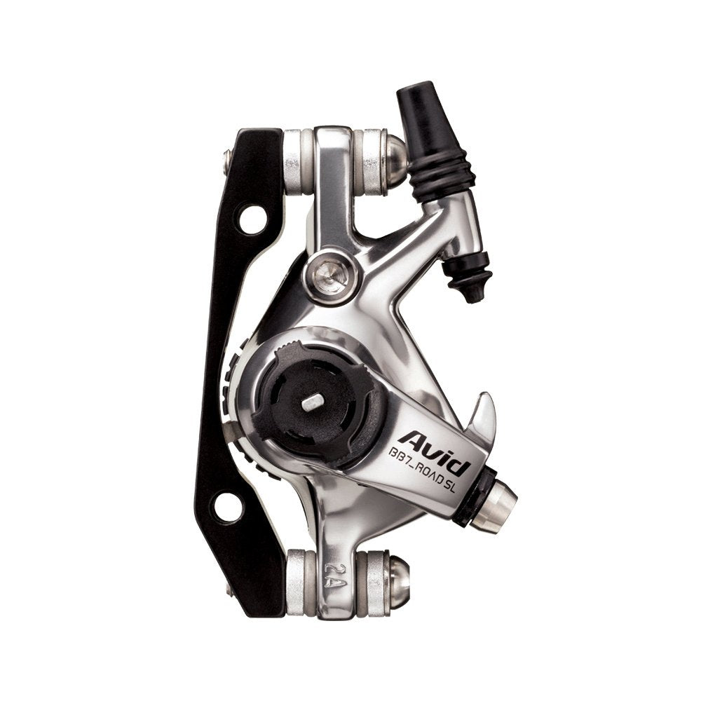 Avid Bb7 Road Sl Falcon Grey 160Mm Hs1 Rotor Front/Rear-Includes Is Brackets Titanium Cps & Rotor Bolts Brakes