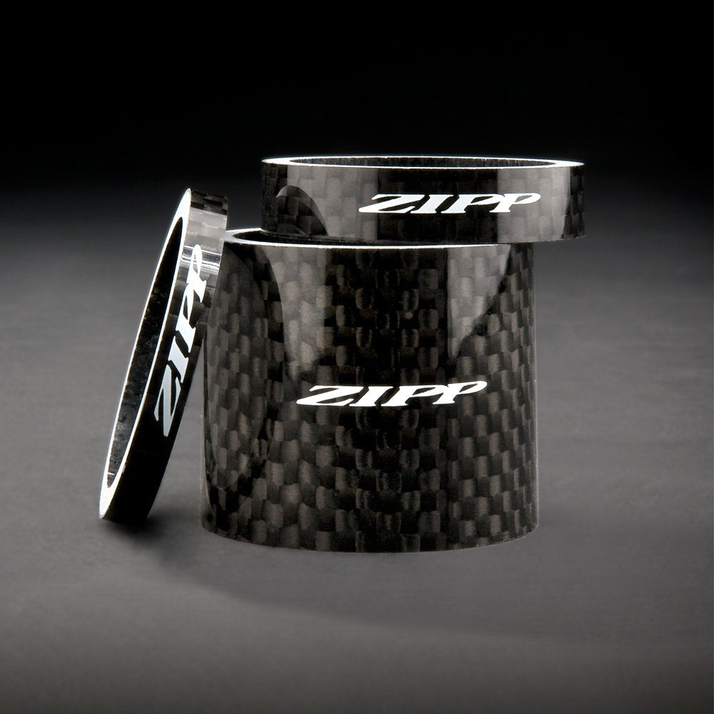 Zipp Headset Spacer Set Ud Carbon (4Mm X 2 8Mm X 1 12Mm X 1 30Mm X 1) Spares & Accessories