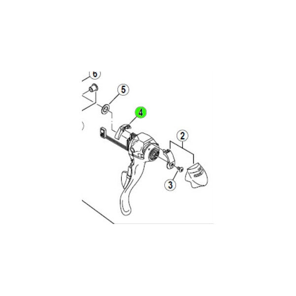 Shimano St5500 Lh Rr Cover Spares & Accessories