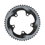 Sram Chain Ring Road 50T 11 Speed Yaw S3 Hidden Bolt/Non-Hidden Bolt 110 Alum 5Mm Blast Black Bb30 Or Gxp (50-34) Chain Ring