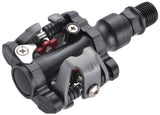 Wellgo M919 Double Sided SPD Shimano Cleat Compatible Pedals with Ball Bearings in Black