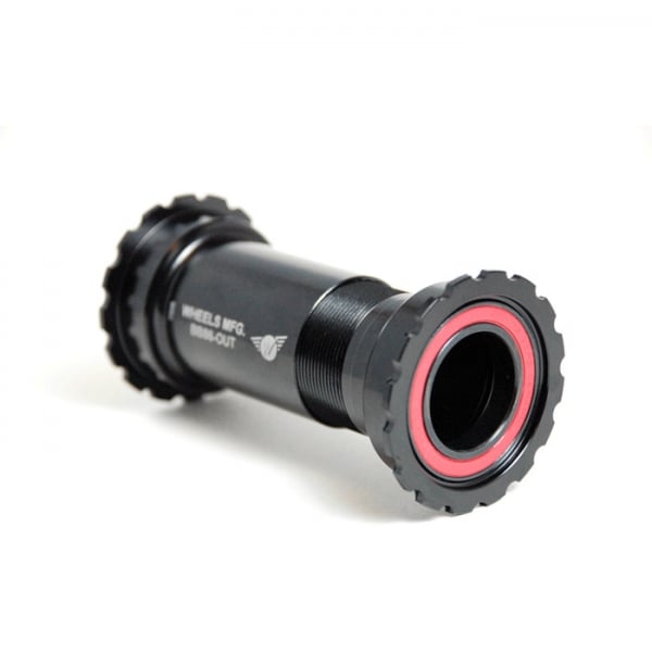 Wheels Manufacturing Bb86/92 Outboard Abec-3 Bb For 24/22Mm (Sram) Cranks Black Bottom Bracket