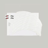 Zipp Decal Set 808/Disc Matte White/No Border Logo 700C (Complete For 1X Wheel)