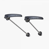 Zipp Tangente Qr-S Stainless Steel Black With Silver Logo 100Mm/130Mm Pair For Road Wheels