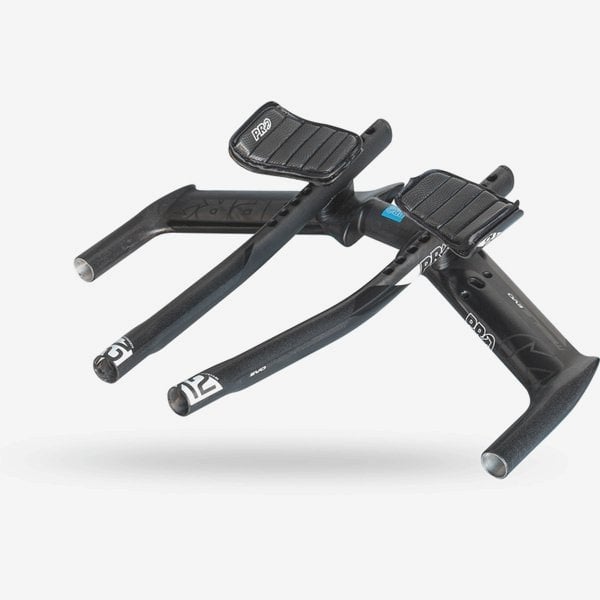 Pro Missile Evo Flat Ud Carbon Monocoque Tt Aerobar Curved Extensions 40 Cm Aero Handlebar