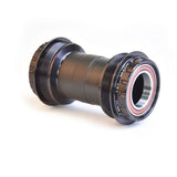 Wheels Manufacturing T47 Angular Contact Outboard Bb Fo 24/22Mm (Sram) Cranks Black Bottom Bracket