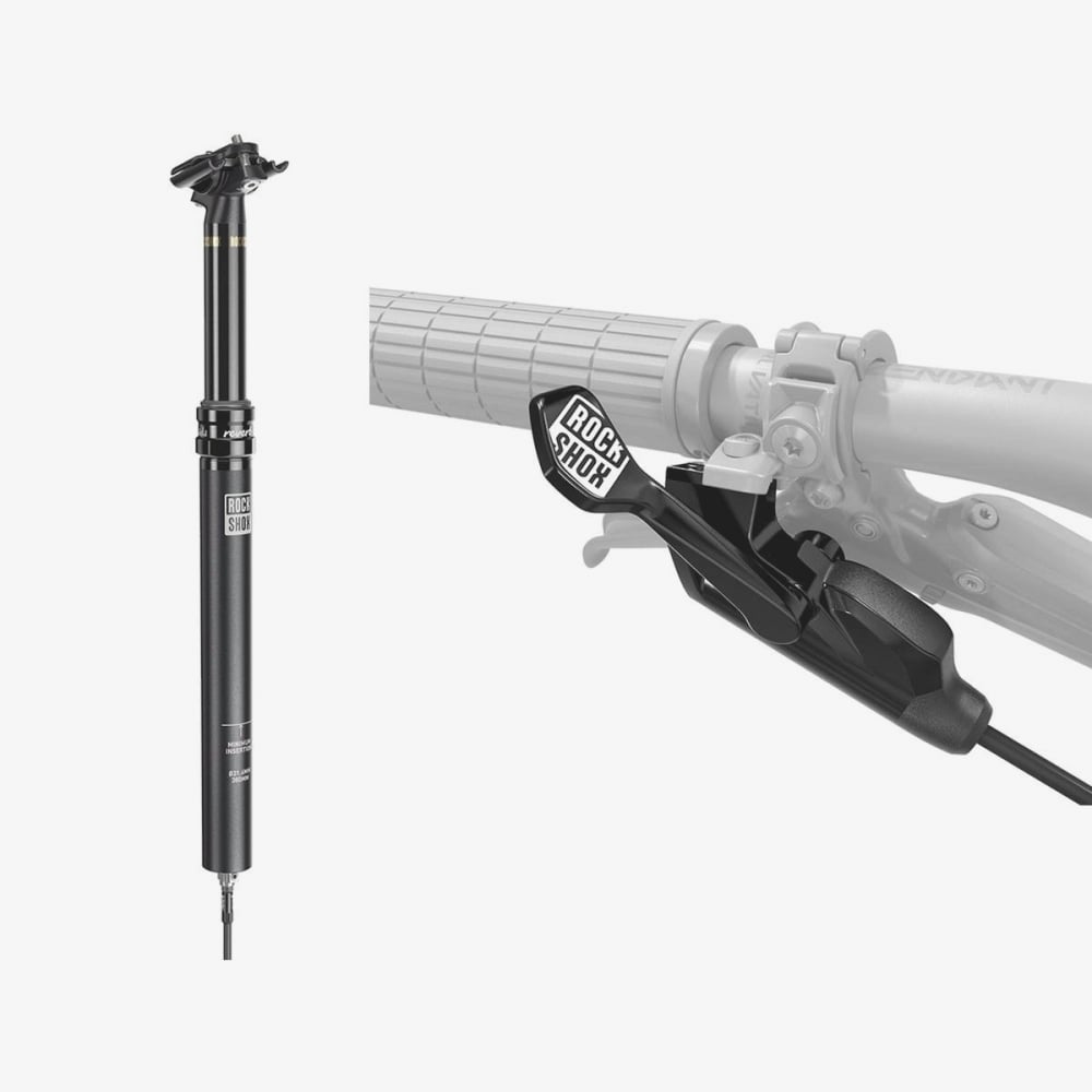 Rock Shox Reverb Stealth B1 1X Remote 31.6Mm 125Mm Travel 390Mm Long (Left/Below) 2000Mm Connectamajig (Includes Bleed Kit With Bleeding Edge Discrete & Matchmaker X Mount) B1 Spares & Accessories