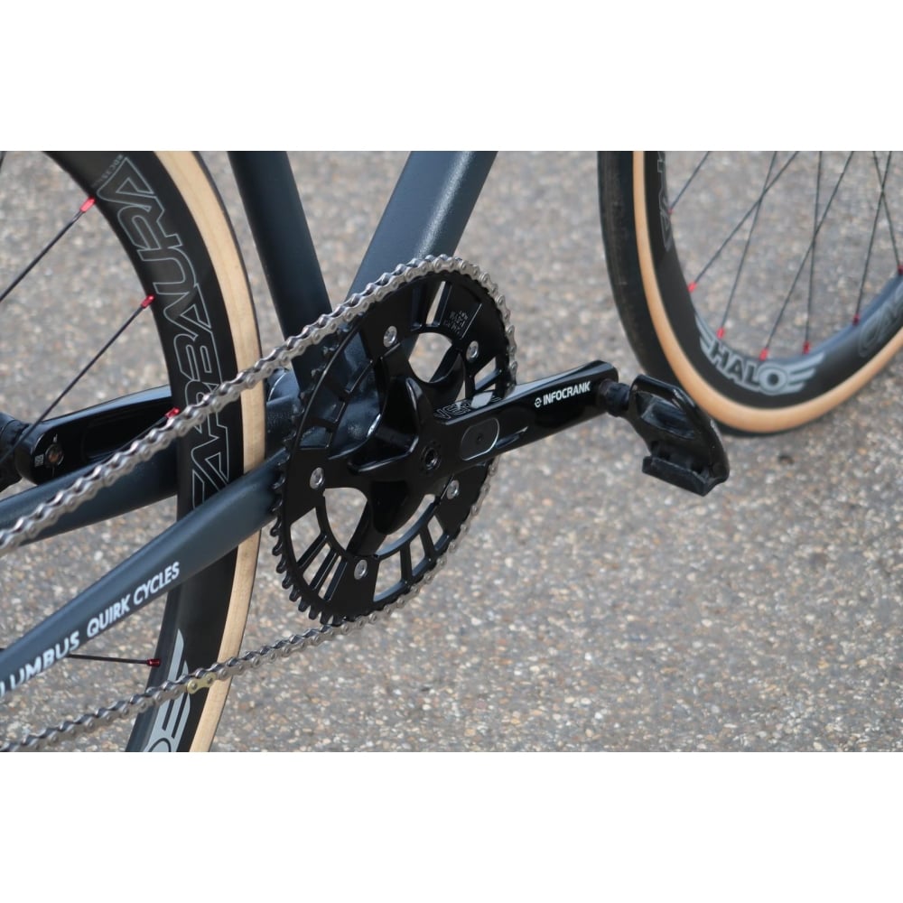 Infocrank Track Cranks Dual Power Meter 144 Bcd Powermeter