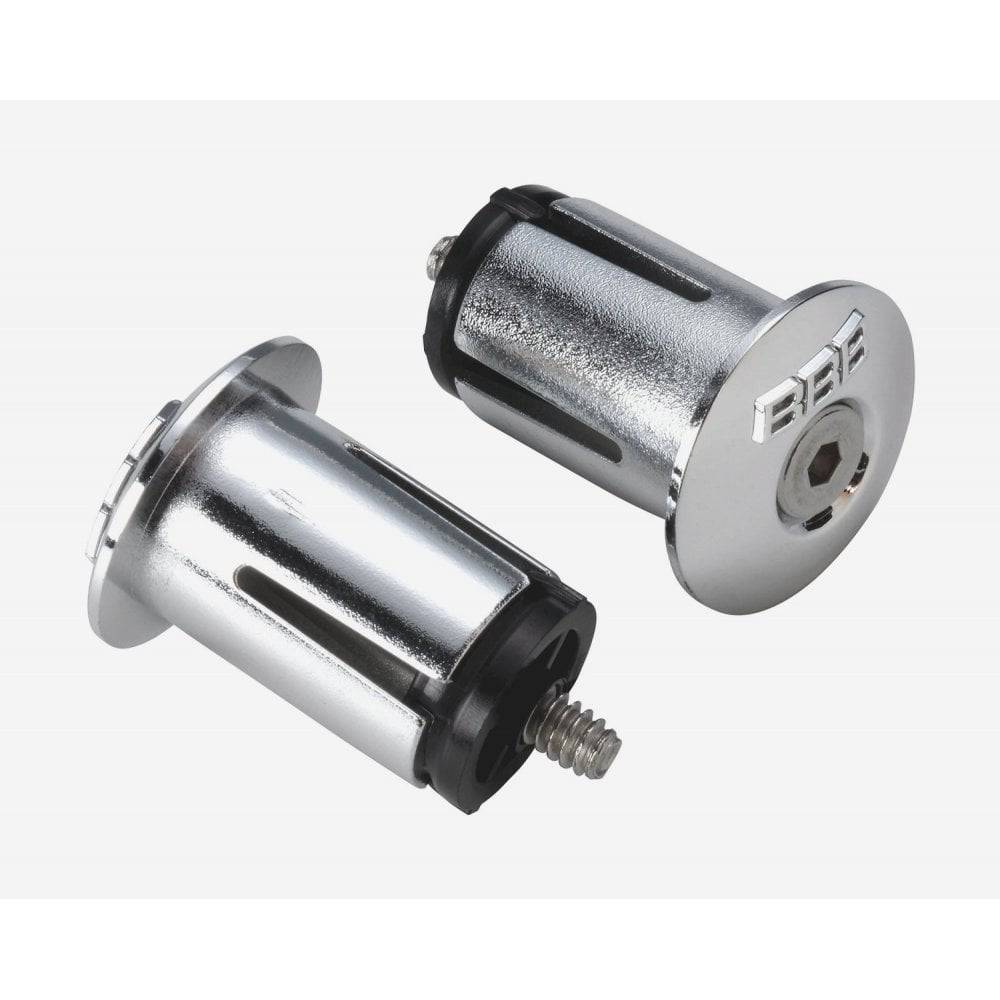 BBB Screwon End Caps BHT-96 for handlebar tape, black bicycle bar tape end caps, secure handlebar component for bikes