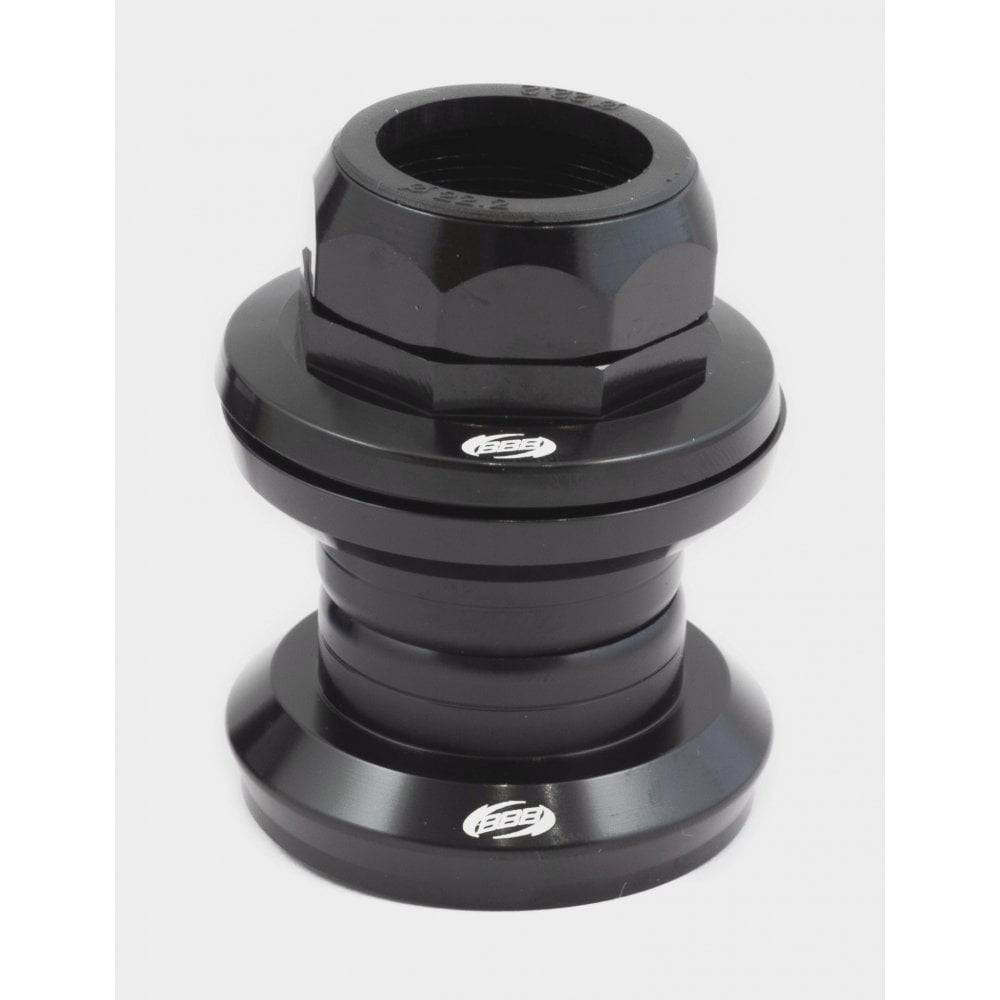 BBB Threadaround 1-inch threaded headset with sealed bearings for bikes, showing the headset assembly and bearings.