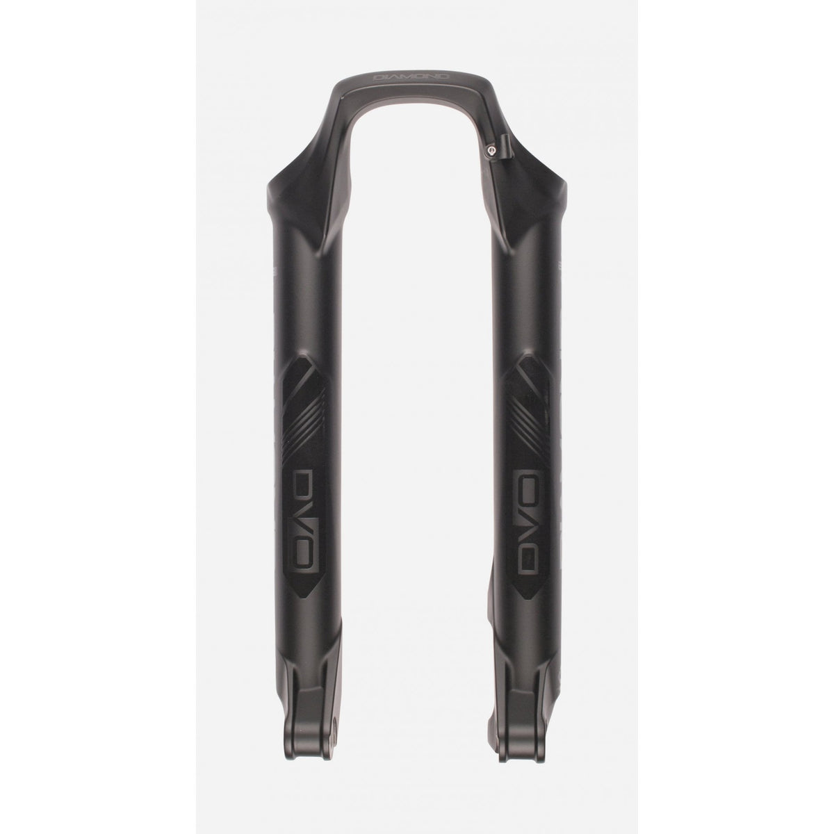 DVO 27.5-inch bottom case assembly for fork replacement, showing components and spares for mountain bike suspension repair