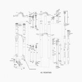 Rock Shox Spare Front Suspension Service Kit 2010-2014 Boxxer Team Spares & Accesories
