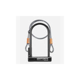 Kryptonite D-Locks - Keeper 12 Standard W/Flex Sold Secure Silver