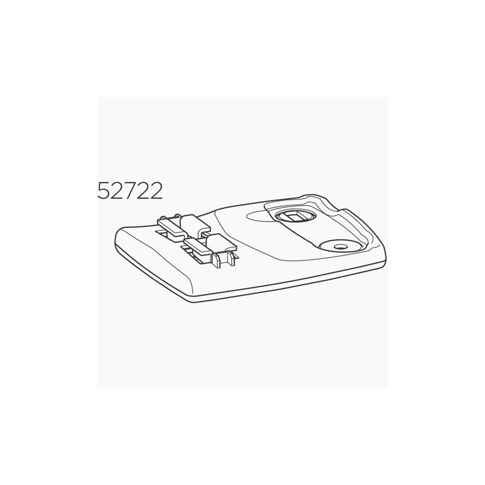 Thule Mounts & Spares - 52722 Rear plate for 565 ThruRide