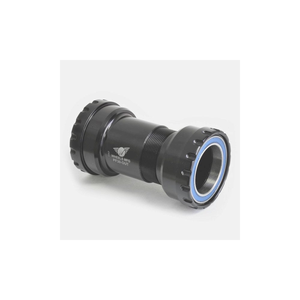 Wheels Manufacturing Pf30 To Outboard Btm. Bracket For 30Mm Cranks Black Bottom Bracket
