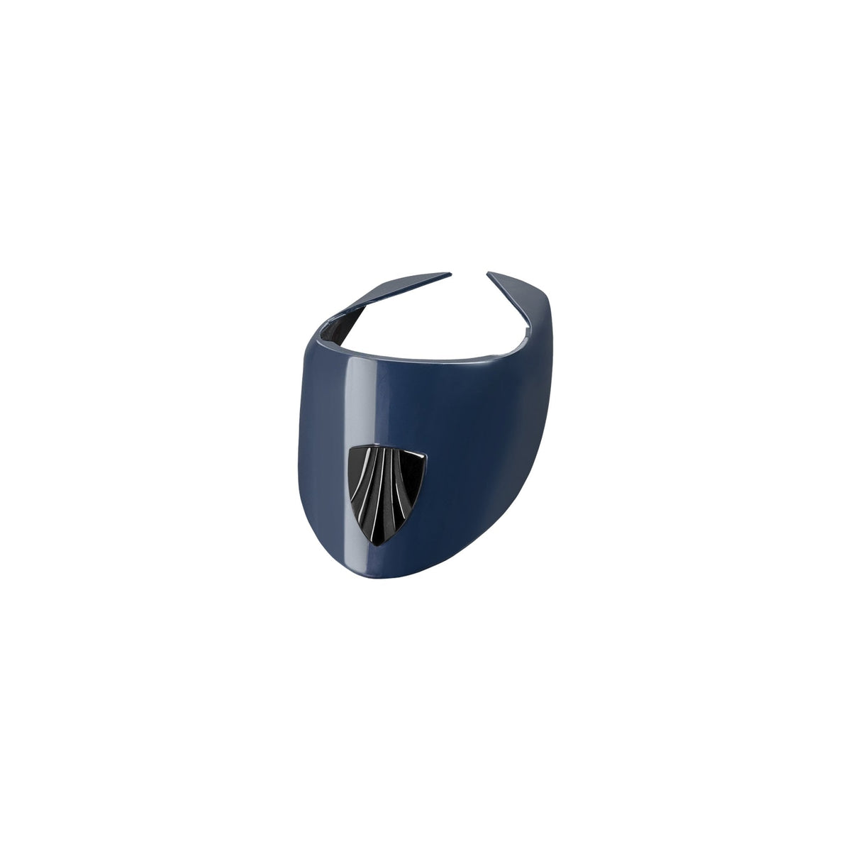 Trek Domane SL bike frame brow cover, spare part for frame protection, shown in black with Trek branding visible.