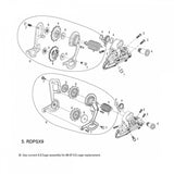 Sram Rear Derailleur Torsion Spring 06-09 X0: Spares & Accesories
