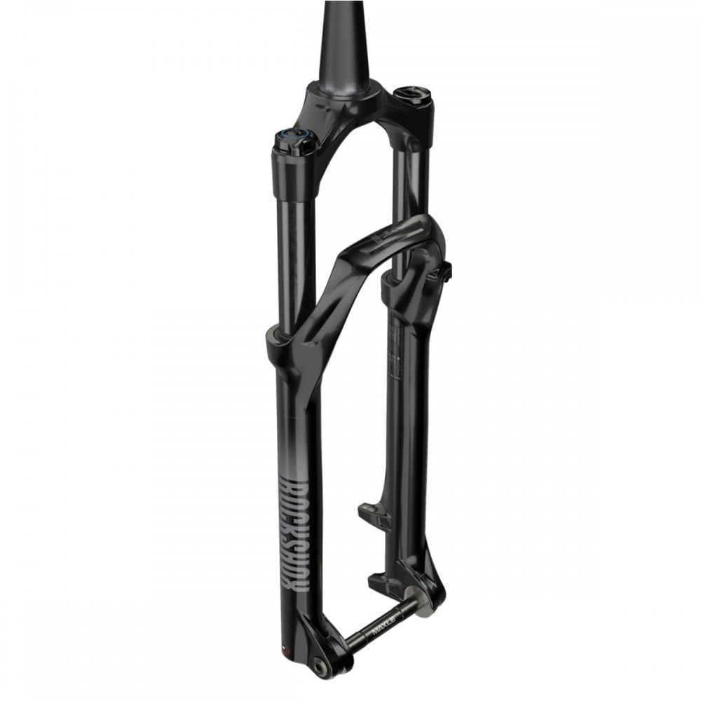 Rock Shox Remote 27.5" 9Qr Alum Str 1 1/8 42Offset Solo Air (Includes Star Nut & Right Poploc Remote) A3 2021: Gloss Black 100Mm Forks