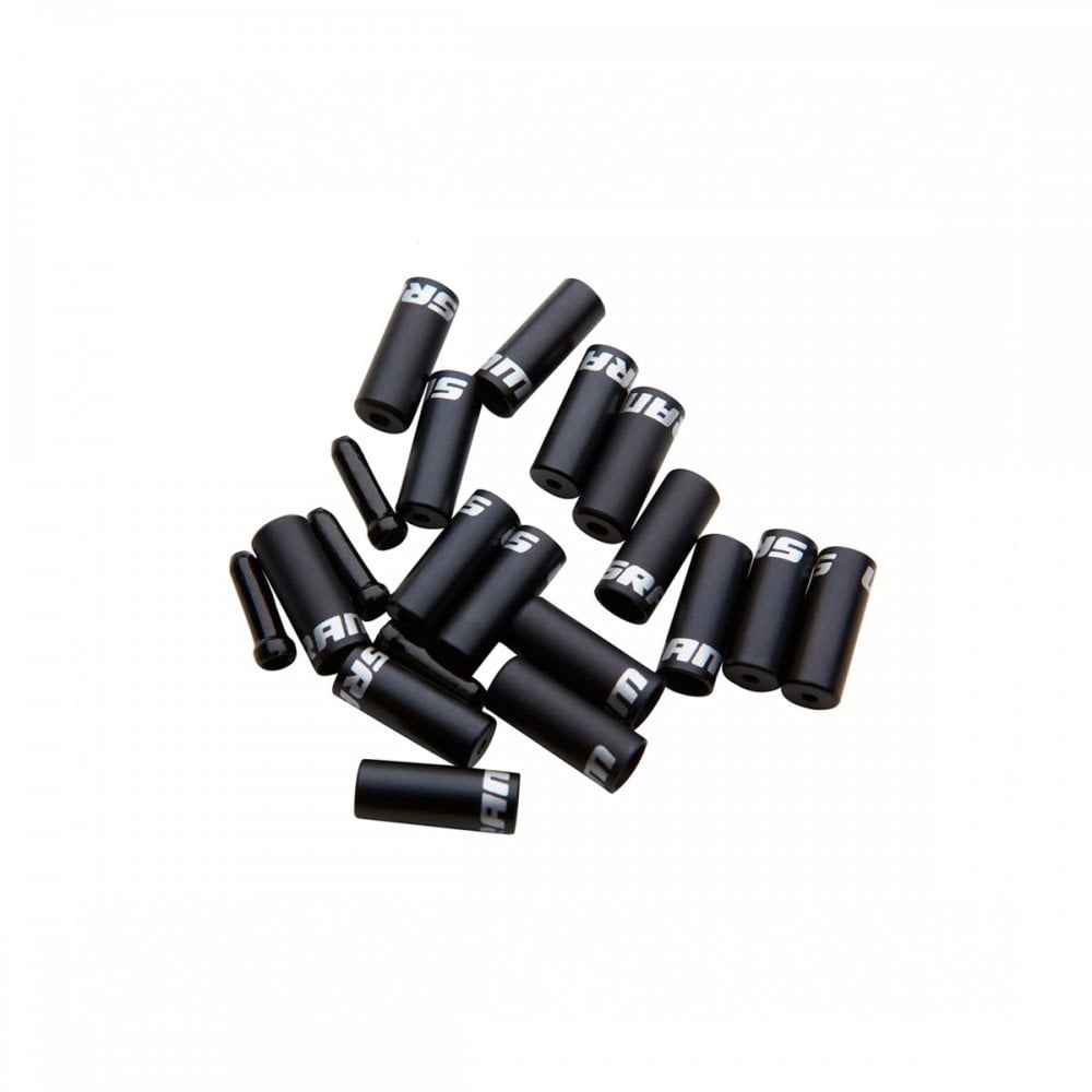 Sram Derailleur Cable Ferrules 4Mm Open Black Aluminium (100Pcs): Spares & Accessories