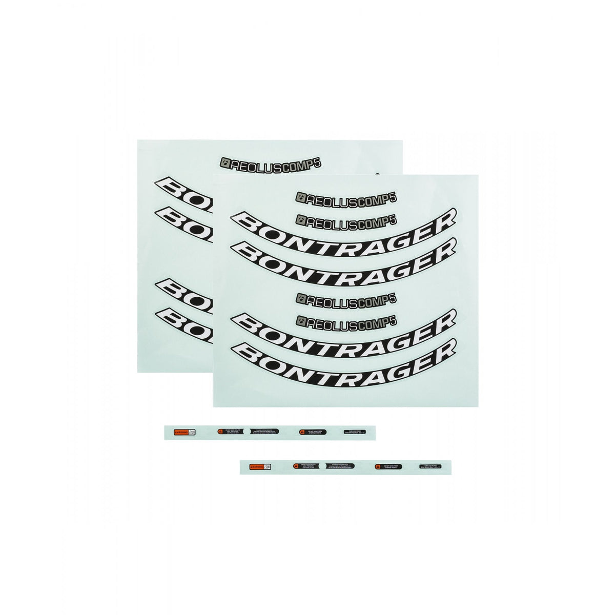 Bontrager Aeolus Comp Disc Rim Decal Sets Wheel Spares