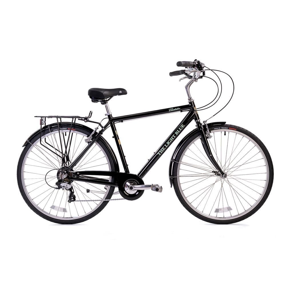 Light Blue Chesterton 7sp City Hybrid Bike