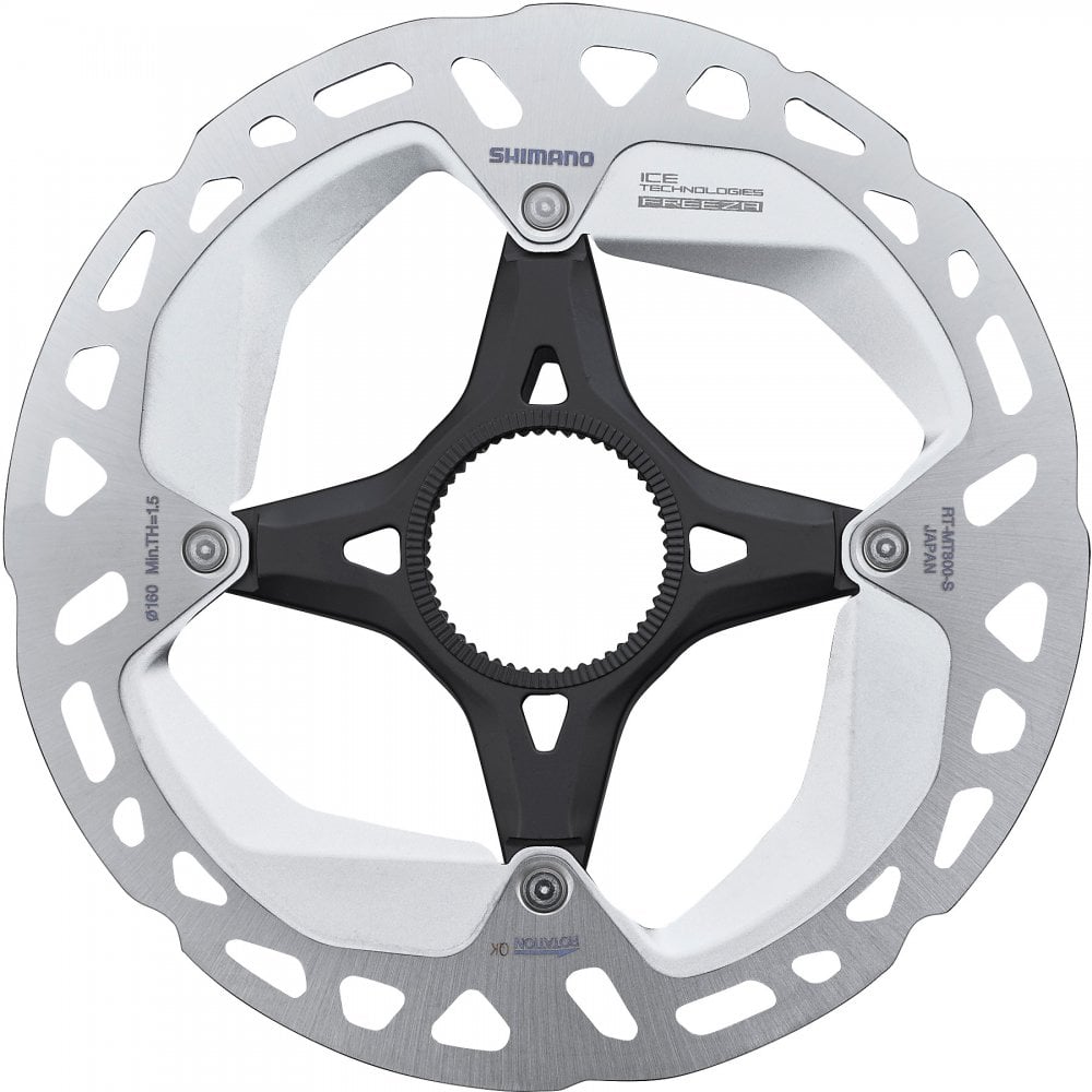 Shimano Rt-Mt800 Rotor With Lockring Ice Tech Centre Lock Rotors