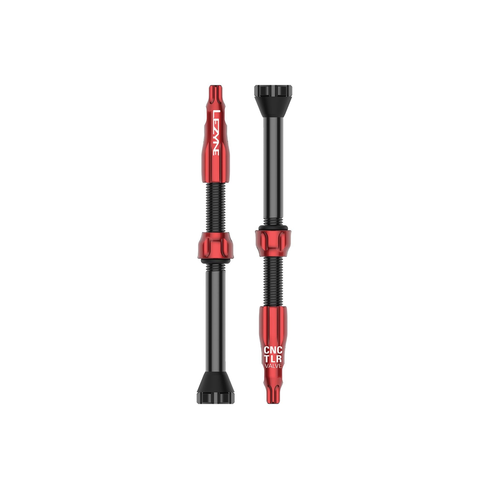 Lezyne Cnc Tlr Valves (Pair) 60Mm Tubeless