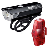 Cateye Light Sets - Ampp 100 / Viz 100 Bike Light Set