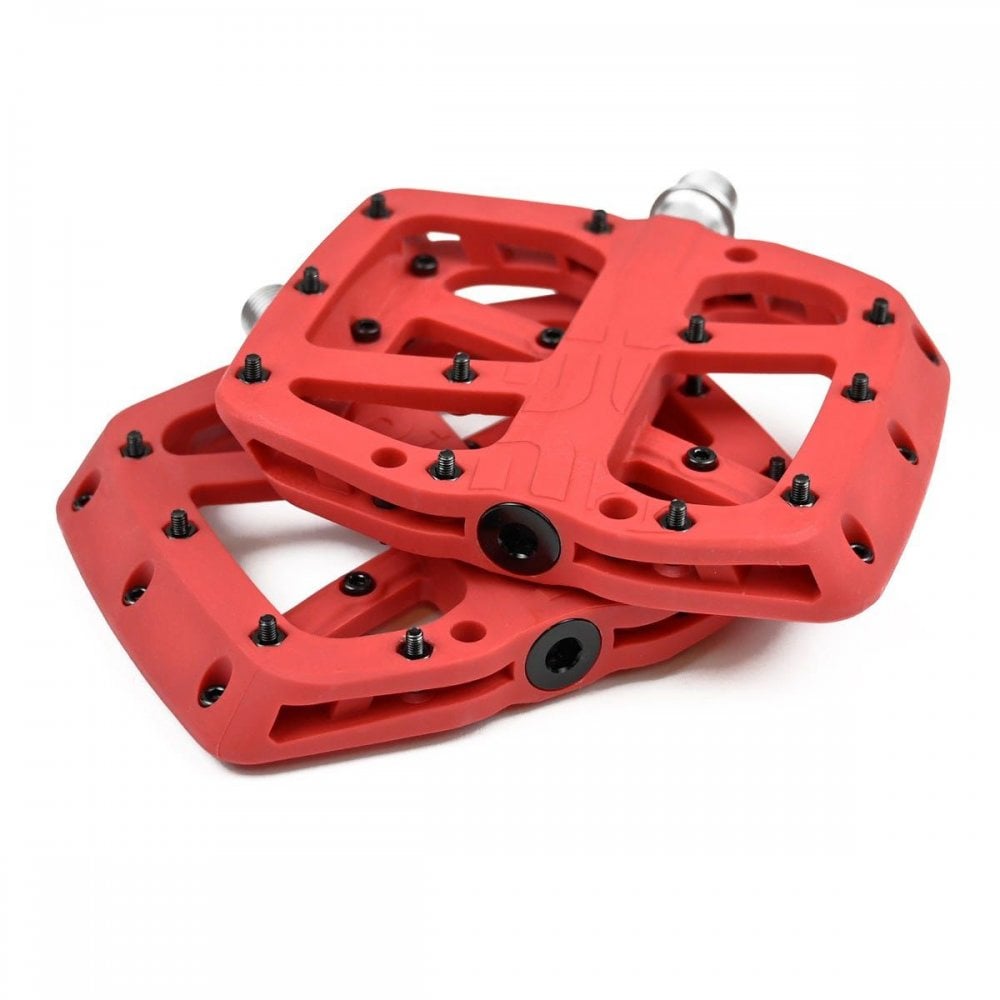 E*Thirteen Base Flat Pedal Red 9/16" Flat Pedal