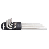 UNIOR Tool - Set Of 10 Hexagon Wrenches, Long Type On Plastic Clip