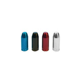 Etc Bullets Valve Caps Schraeder Blue Tube Spares