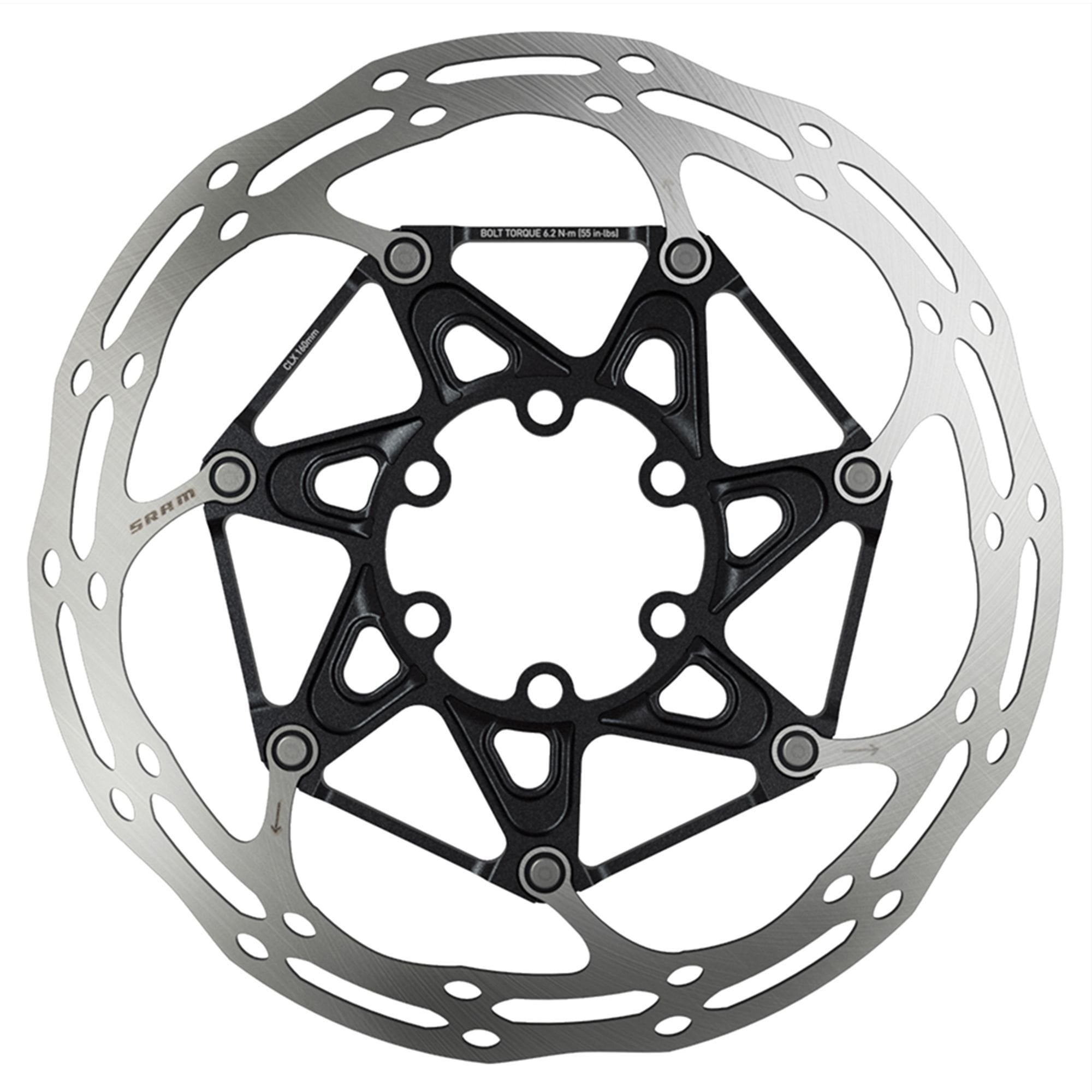 Sram Rotor Centerline 2 Piece (Includes Steel Rotor Bolts) Rounded 6 Bolt Rotors