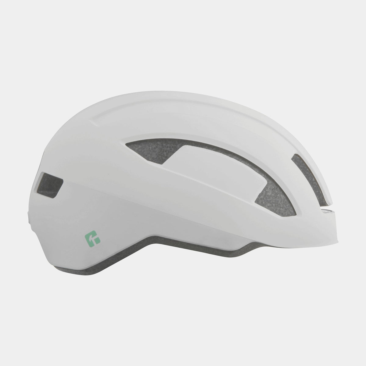 Lazer Cityzen KinetiCore urban cycling helmet with double layer impact protection, featuring a sleek design and adjustable straps.