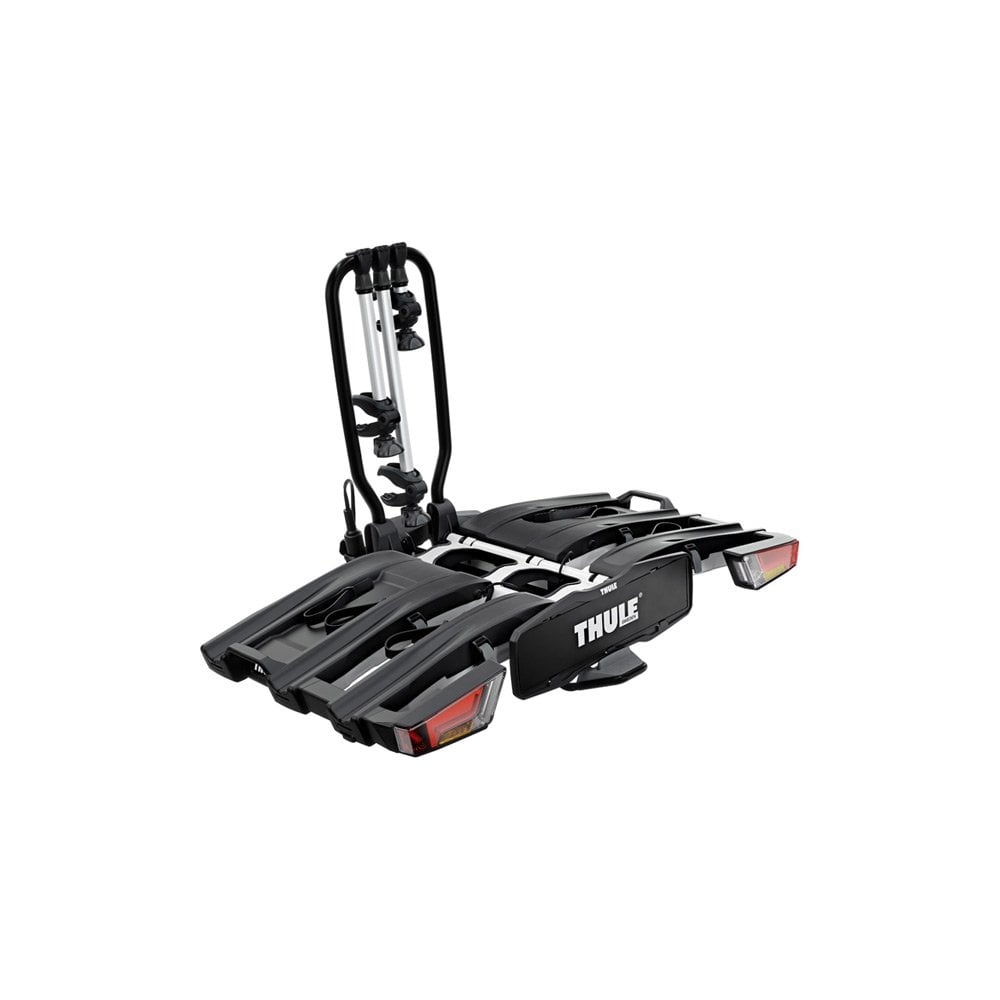 Thule Mounts & Spares - 934 EasyFold XT 3-bike towball carrier with AcuTight torque knobs 13-pin