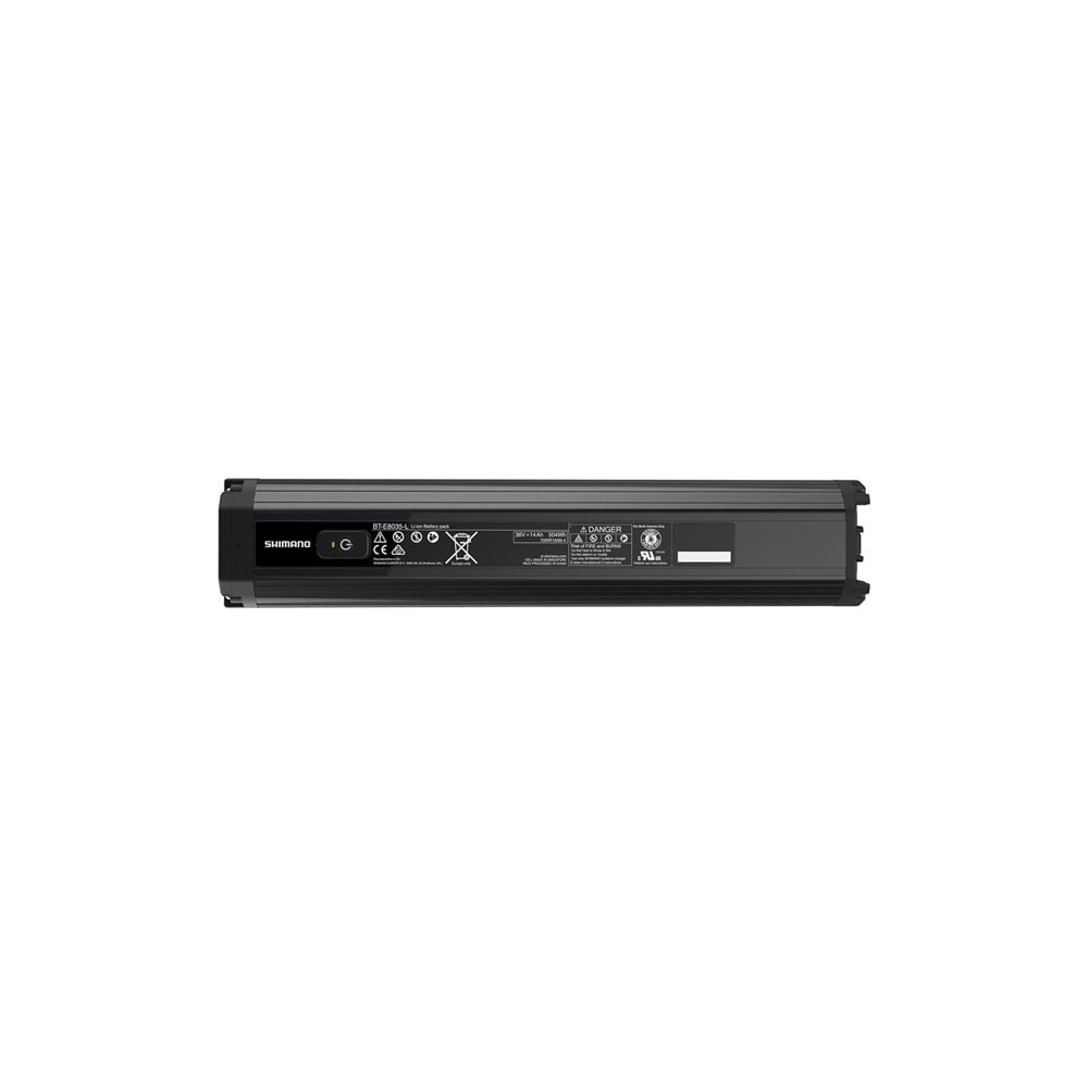 Shimano Bt-E8035-L Steps Battery 504 Wh Down Tube Integrated Mount Long Fit Black E-Bike Spares