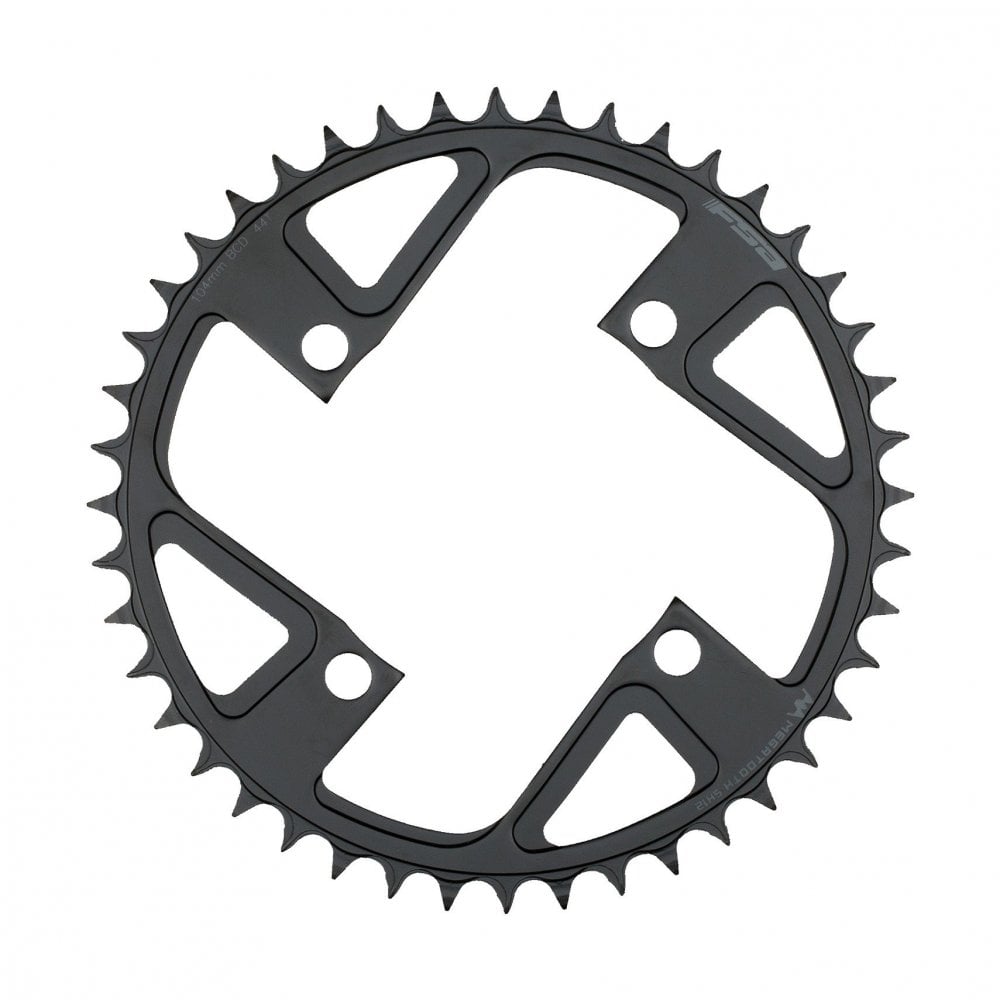 FSA Chainrings (e-Bike) - Ebike Steel Chainring 1x12 104BCD - Colour: Black, Chain Ring Size: 42T