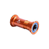 Wheels Manufacturing Bb86/92 Threaded Abec-3 Bearings 24Mm Orange Bottom Bracket