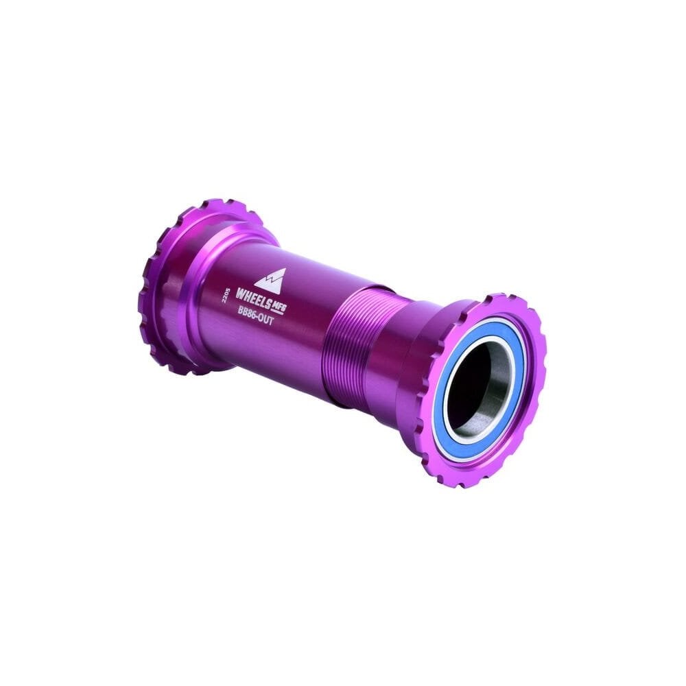 Wheels Manufacturing Bb86/92 Threaded Abec-3 Bearings 24Mm Purple Bottom Bracket
