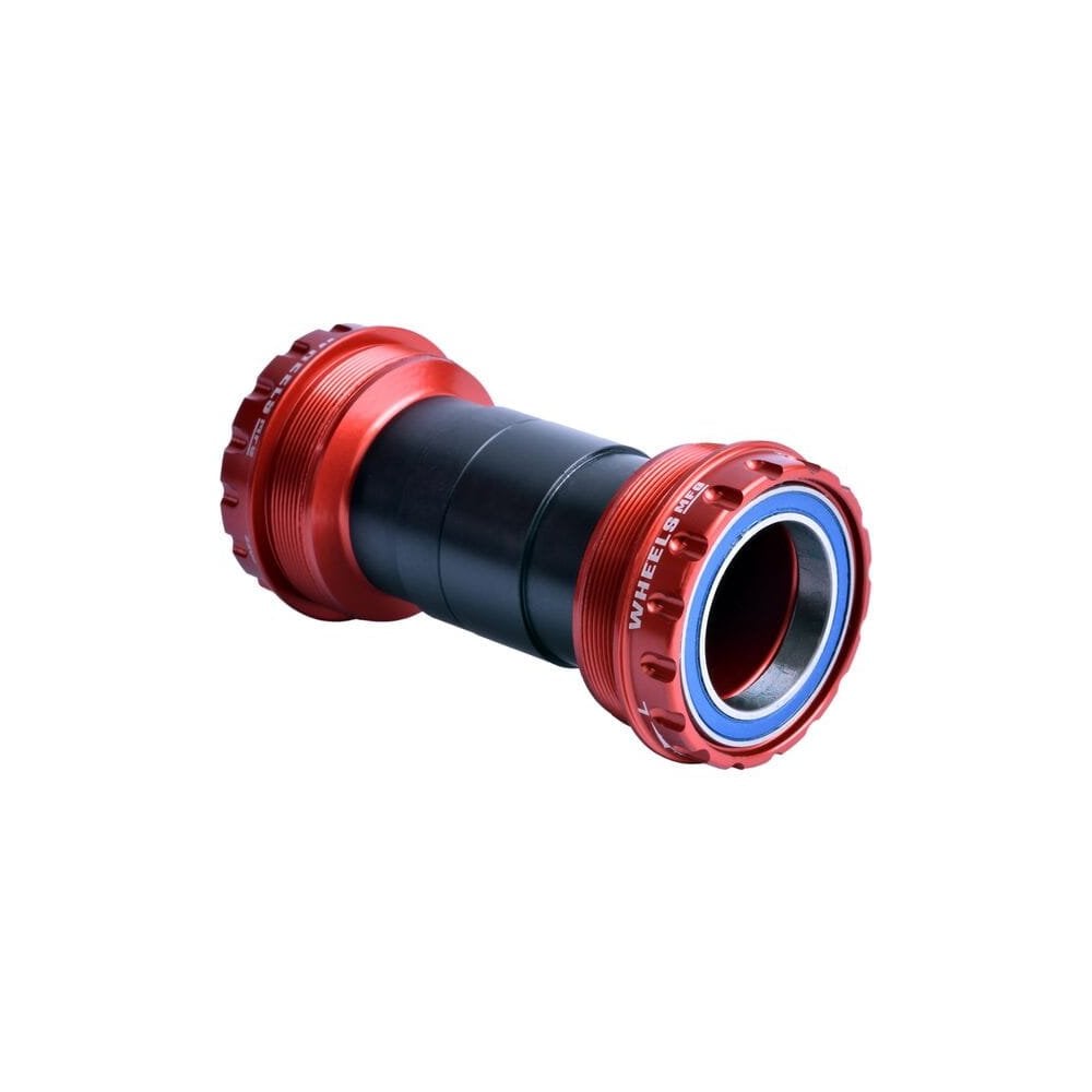 Wheels Manufacturing T47 Outboard Abec-3 Bearings For 29Mm (Sram Dub) Red Bottom Bracket