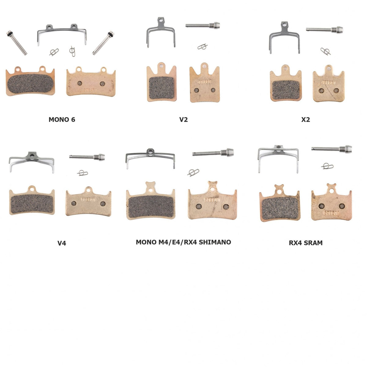 Hope Sintered Compound Disc Pads
