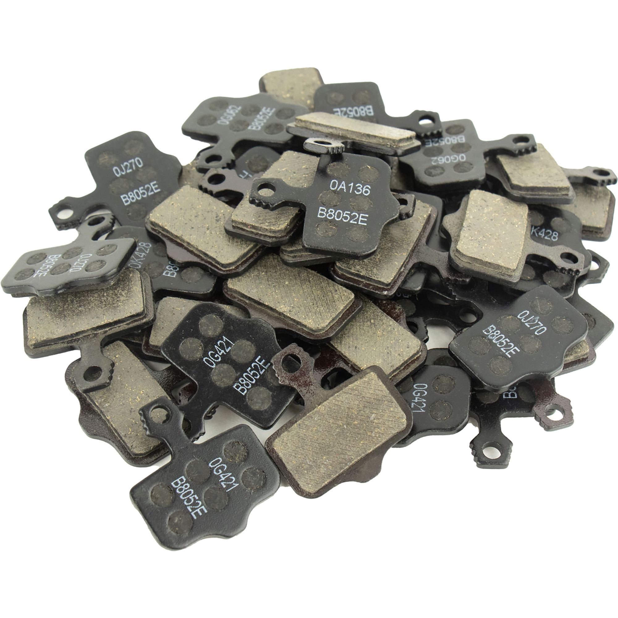 Sram Disc Brake Pads Organic/Steel Quite (20 Sets) 2 Piece Road/Elixir/Db/Level B1 (2020+) Oe Road Pad Disc Pads