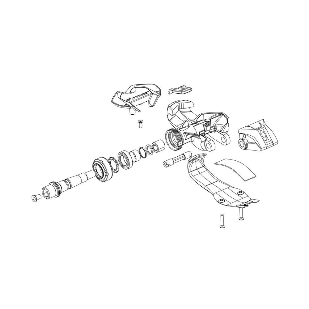 Sram Spare Pd Spring/Tension Screw Atac (Speciale) Qty 5 Spares & Accessories