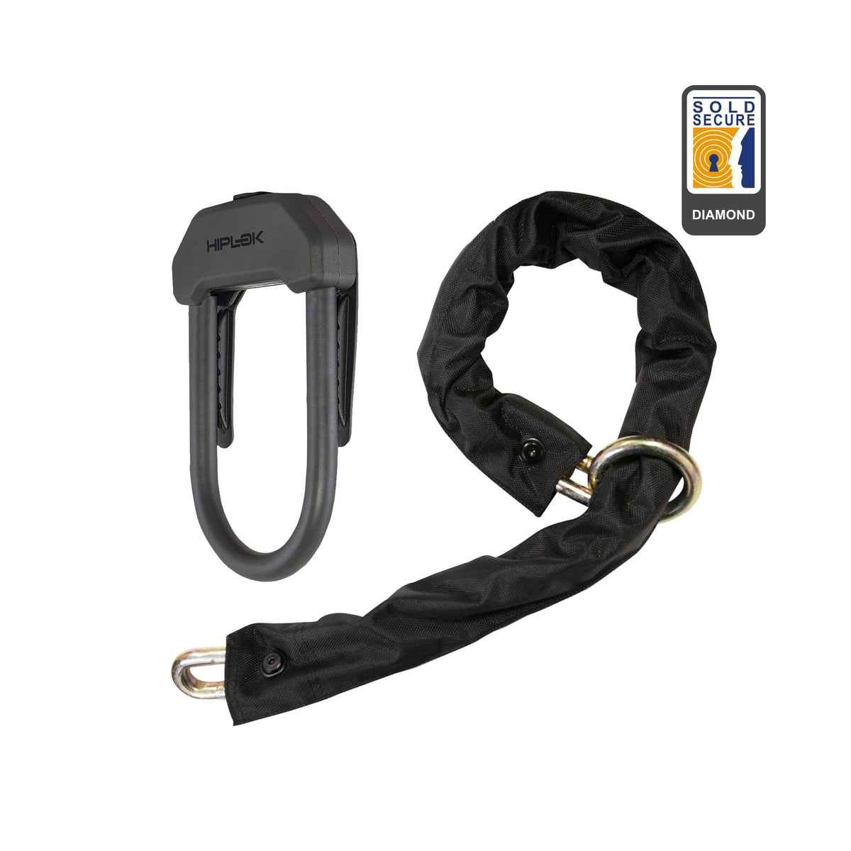Hiplok D-Locks - Dxxl D-Lock & Chain Combo