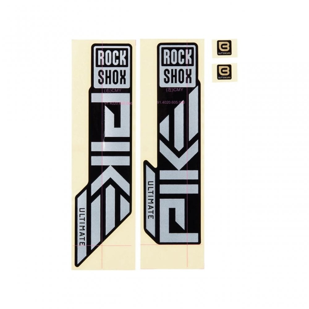 Sram Spare Fork Decal Kit Pike Ultimate 27/29 (2023+) Spares & Accesories