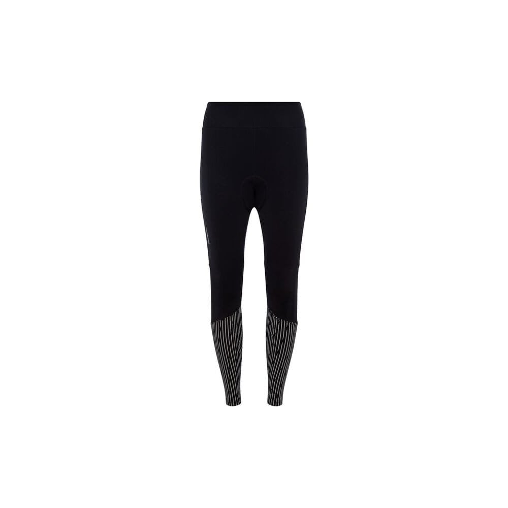 Madison men's thermal bib tights for cycling with antibacterial pad, features insulated fabric and adjustable straps.