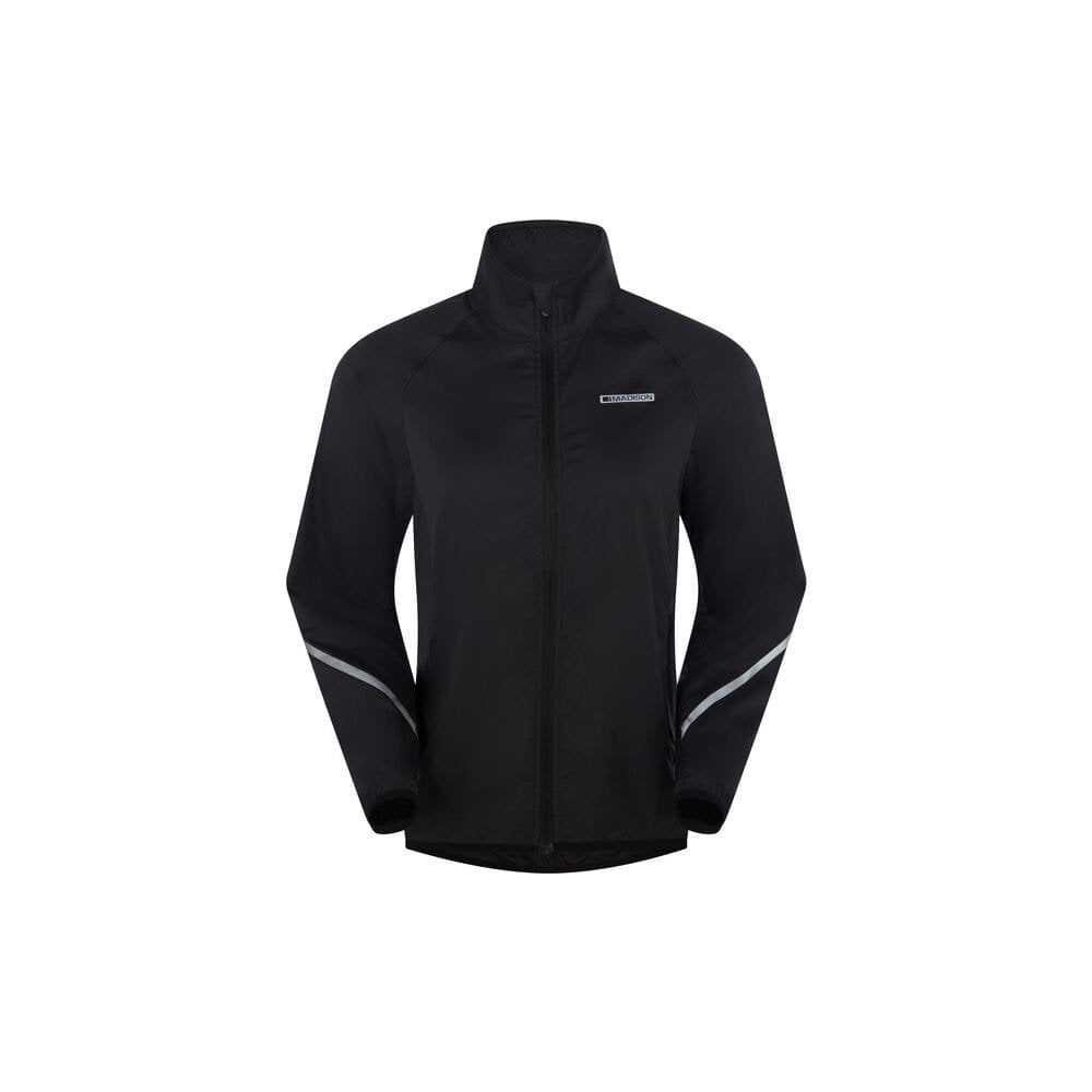 Madison youth packable jacket with reflective details, shown with stow pouch, lightweight outdoor clothing for kids.