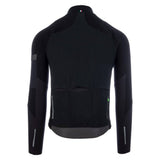 Q36.5 Long Sleeve Hybrid Que X cycling jersey showing windproof and breathable fabric with a sleek, fitted design for performance riding.