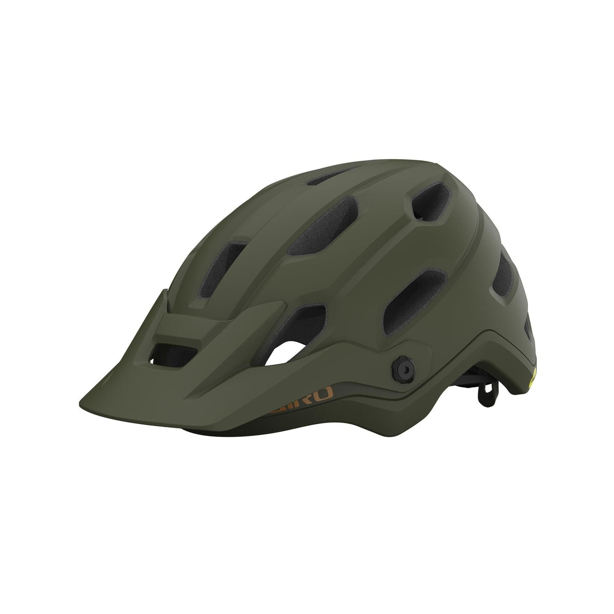 Giro Source MIPS mountain bike helmet with adjustable visor and ventilation system, designed for cycling safety and comfort.