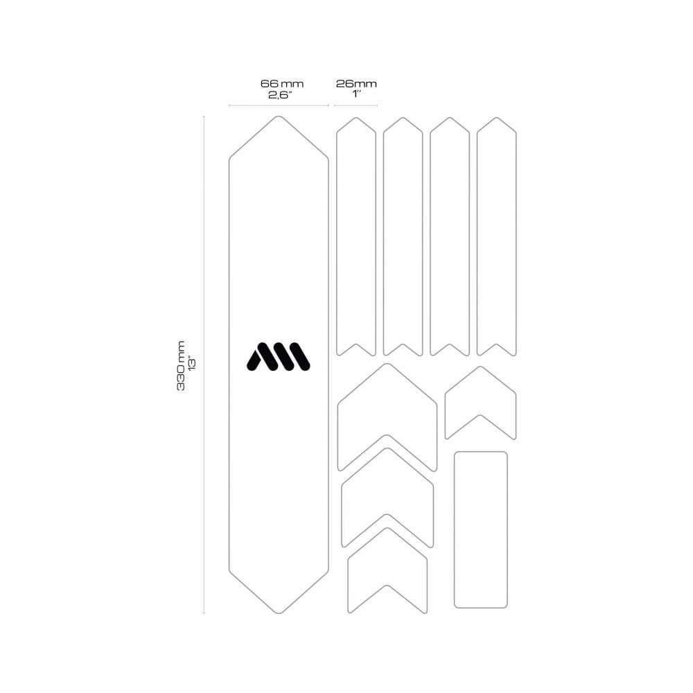 All Mountain Style Frame Protection & Stickers - Frame Guard Extra