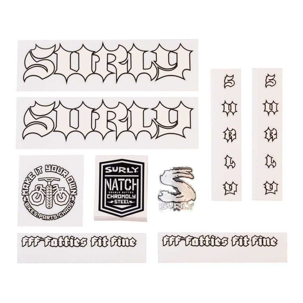 Surly Bikes Frames Stickers Make It Your Own Decals